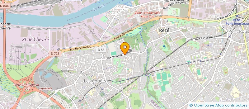 localisation de l'entreprise MAXIME B ARTISAN FLEURISTE  BOUGUENAIS