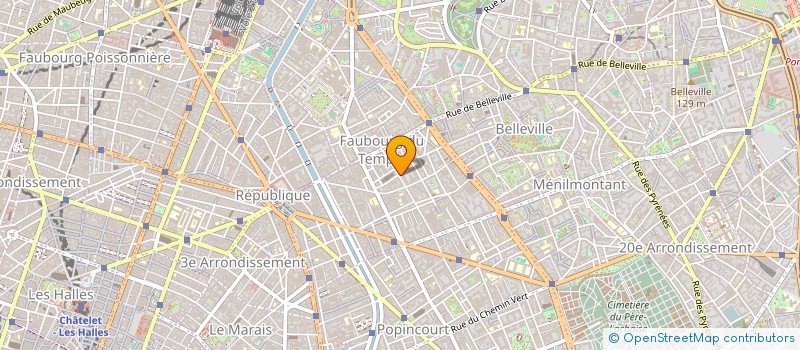 localisation de l'entreprise MAXIME BEHAGUE DESIGN  PARIS