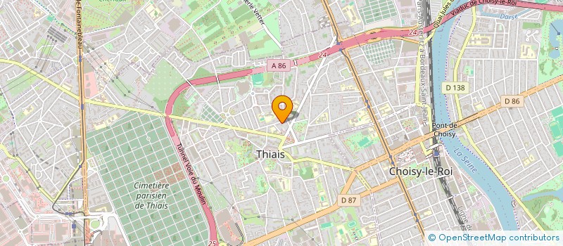 localisation de l'entreprise MAXIME BOGHOSSIAN CONSULTING à THIAIS
