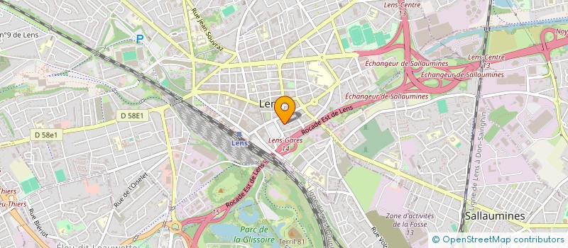 localisation de l'entreprise MAXIME BUE, JUSTINE BORTOLOTTI, BENJAMIN CRETON, BENJAMIN GRIFFON, JULIEN MARLIERE  LENS