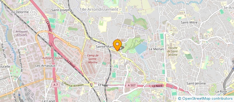 localisation de l'entreprise MAXIME CHEVALIER SERVICES DENTAIRES  MARSEILLE