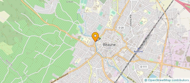 localisation de l'entreprise MAXIME CROTET à BEAUNE