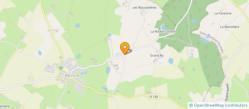 localisation de l'entreprise MAXIME DUBIN  ALLONNE