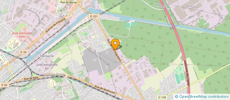 localisation de l'entreprise MAXIME DUBOIS  RIXHEIM