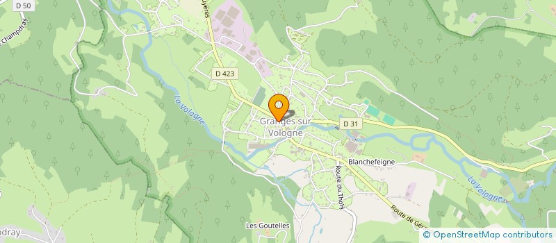 localisation de l'entreprise MAXIME ENERGIES  GRANGES-AUMONTZEY