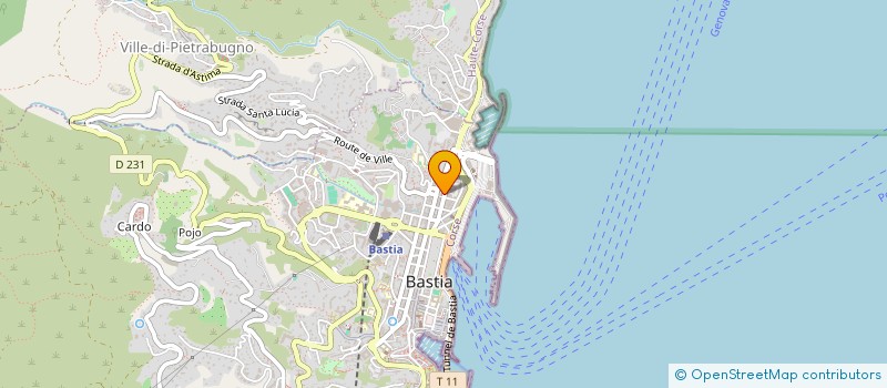 localisation de l'entreprise MAXIME ET JEREMY à BASTIA