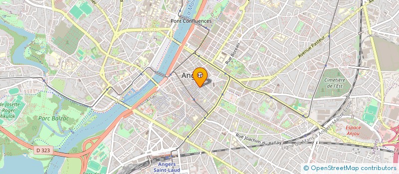 localisation de l'entreprise MAXIME ET SOPHIA à ANGERS