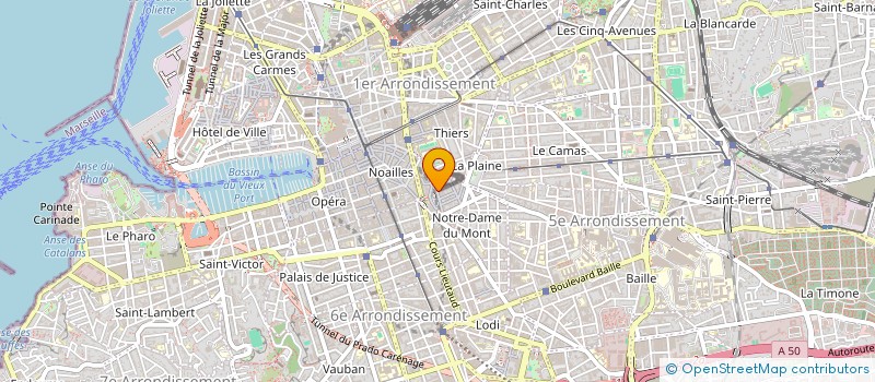 localisation de l'entreprise MAXIME FONTANGE à MARSEILLE