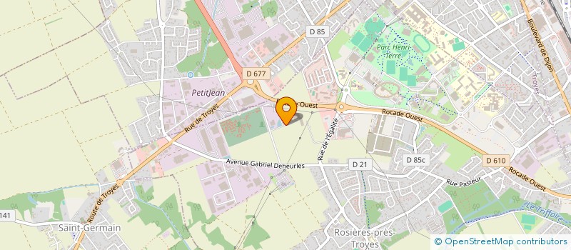 localisation de l'entreprise MAXIME GORKI GROUPE DESIMO à ROSIERES-PRES-TROYES