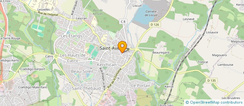 localisation de l'entreprise MAXIME LEBLED EURL  SAINT-AVE