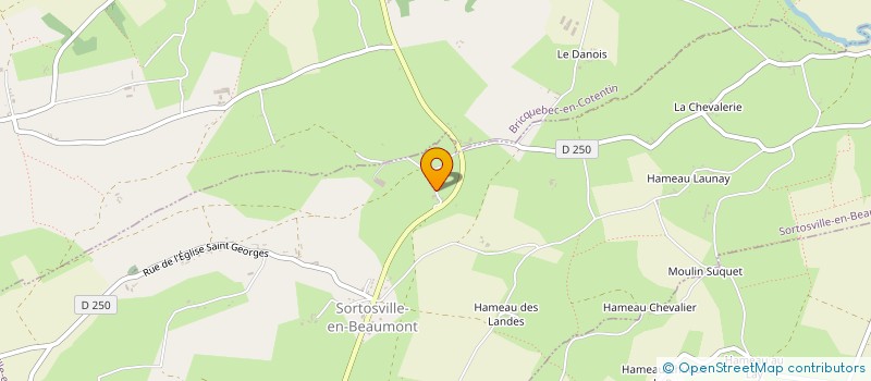 localisation de l'entreprise MAXIME MARGUERIE SASU  SORTOSVILLE-EN-BEAUMONT