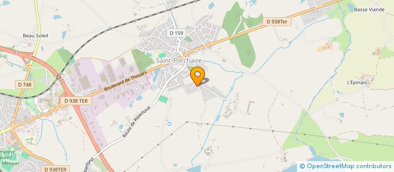 localisation de l'entreprise MAXIME NAUD TRANSPORTS à BRESSUIRE