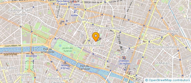 localisation de l'entreprise MAXIME POIRIER SARL à PARIS