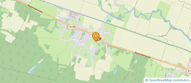 localisation de l'entreprise MAXIME PRINCE  SOUVANS