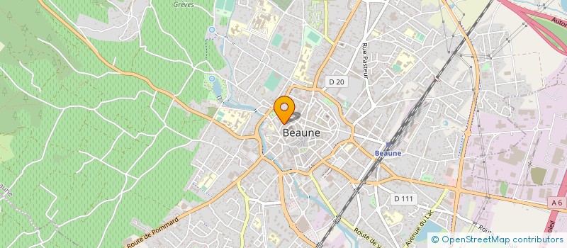 localisation de l'entreprise MAXIME ROUGIEUX  BEAUNE