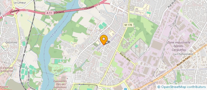 localisation de l'entreprise MAXIME SERVICES PRO à NANTES