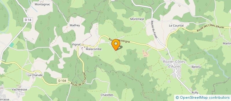 localisation de l'entreprise MAXIME SOULIER  LA TOURETTE