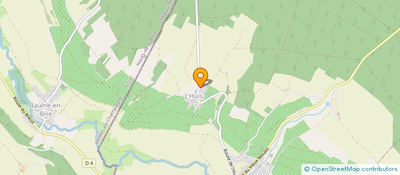 localisation de l'entreprise MAXIME TOUBART à LE BREUIL