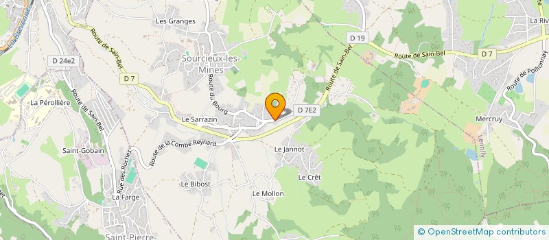 localisation de l'entreprise MAXIME VERGER MARECHALERIE  RIVE-DE-GIER