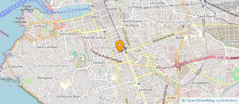 localisation de l'entreprise MAXIMEDIAN à MARSEILLE