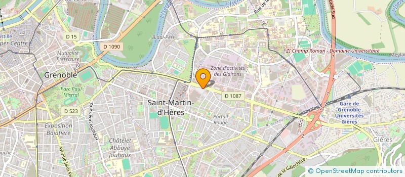 localisation de l'entreprise MAXIMIE  SAINT-MARTIN-D'HERES