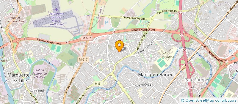 localisation de l'entreprise MAXIMMO à MARCQ-EN-BARŒUL