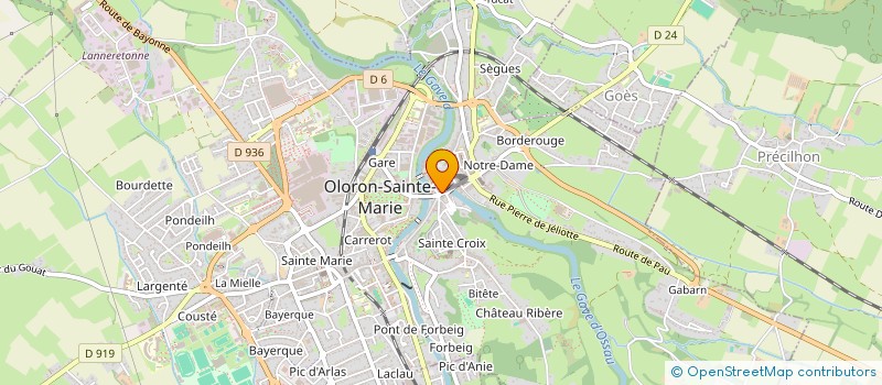 localisation de l'entreprise MAXIMMO à OLORON-SAINTE-MARIE