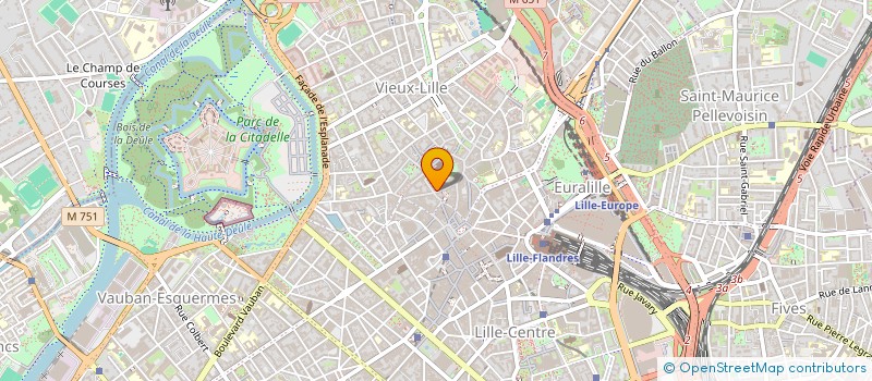 localisation de l'entreprise MAXIMMO à LILLE