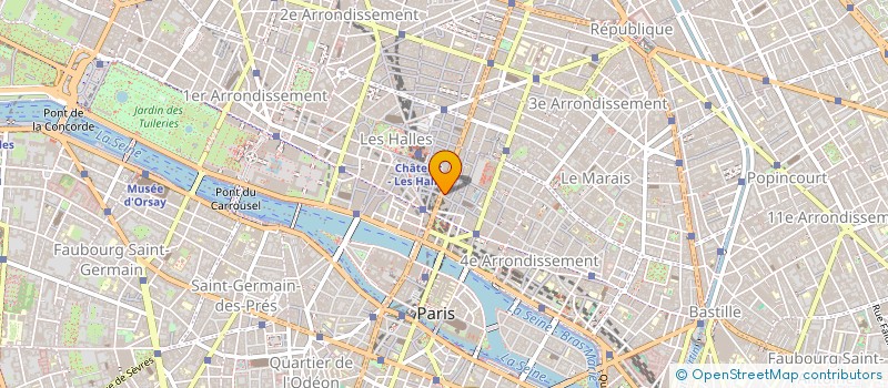 localisation de l'entreprise MAXIMO  PARIS