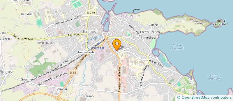 localisation de l'entreprise MAXIMO  PAIMPOL