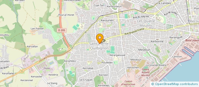 localisation de l'entreprise MAXIMOMES à BREST