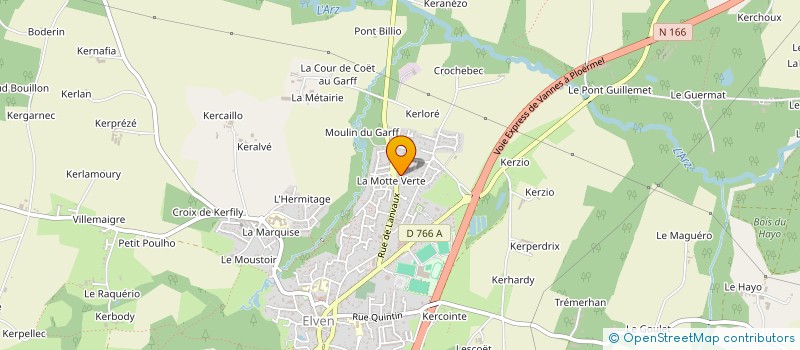 localisation de l'entreprise MAXIMOTHEE  ELVEN