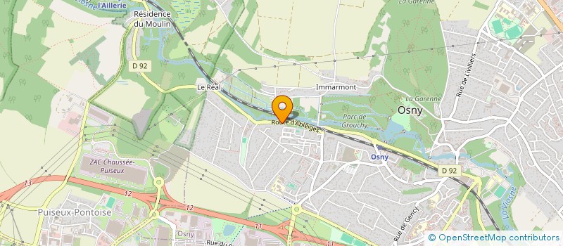 localisation de l'entreprise MAXIMUM BAT à OSNY