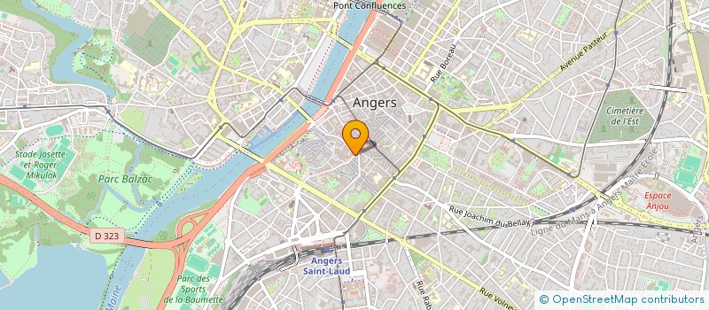 localisation de l'entreprise MAXIMUM DOUGLAS RECORDS à ANGERS