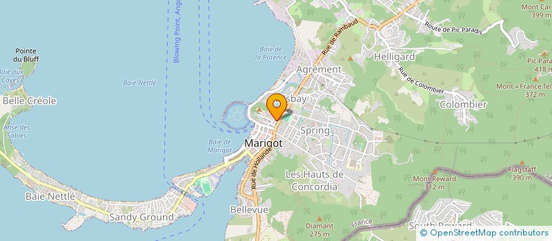 localisation de l'entreprise MAXIMUM FULL SERVICES à SAINT MARTIN