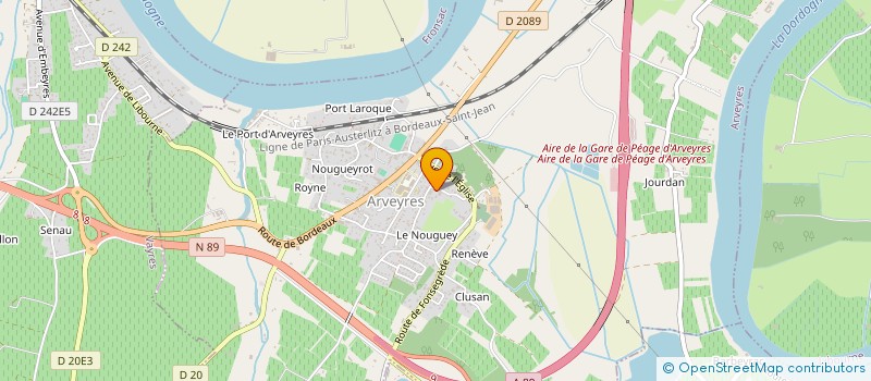 localisation de l'entreprise MAXIMUM TOUR PRODUCTIONS  ARVEYRES