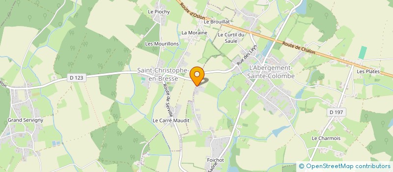 localisation de l'entreprise MAXIMUS 2020  L'ABERGEMENT-SAINTE-COLOMBE