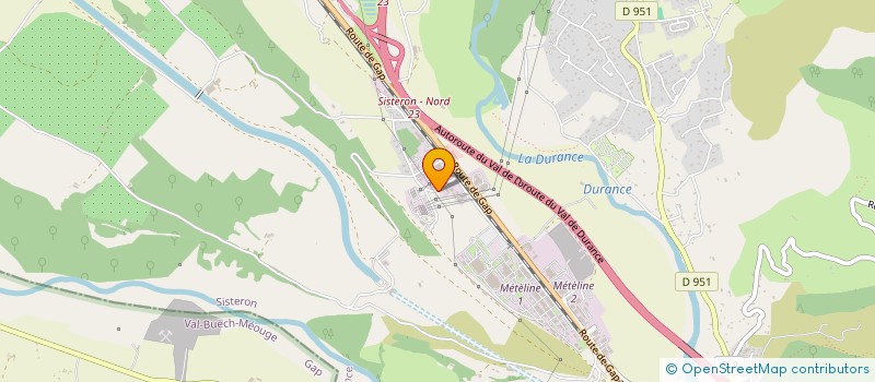 localisation de l'entreprise MAXIMUS  SISTERON