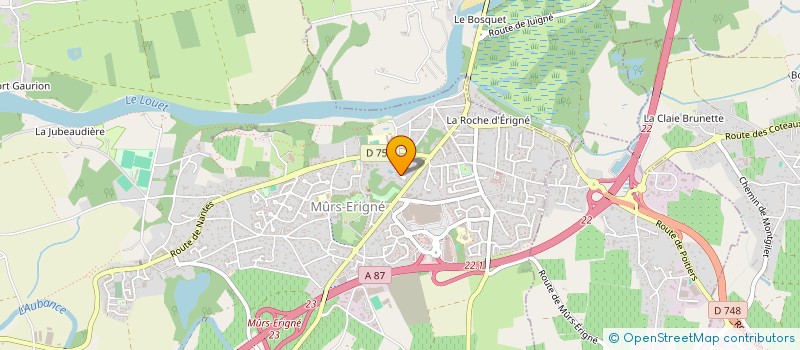 localisation de l'entreprise MAXIMUS  MURS-ERIGNE