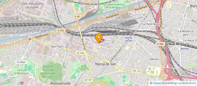 localisation de l'entreprise MAXIMUS à NOISY-LE-SEC