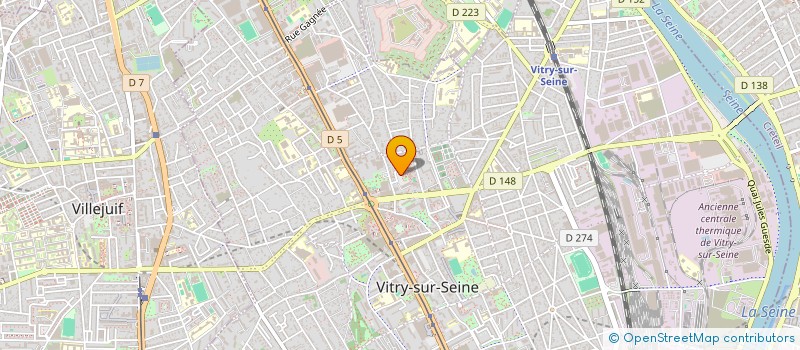 localisation de l'entreprise MAXIMUS  VITRY-SUR-SEINE