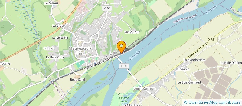 localisation de l'entreprise MAXIMUS  MAUVES-SUR-LOIRE