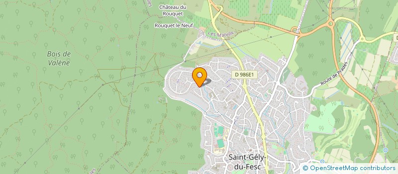 localisation de l'entreprise MAXIMUS  SAINT-GELY-DU-FESC