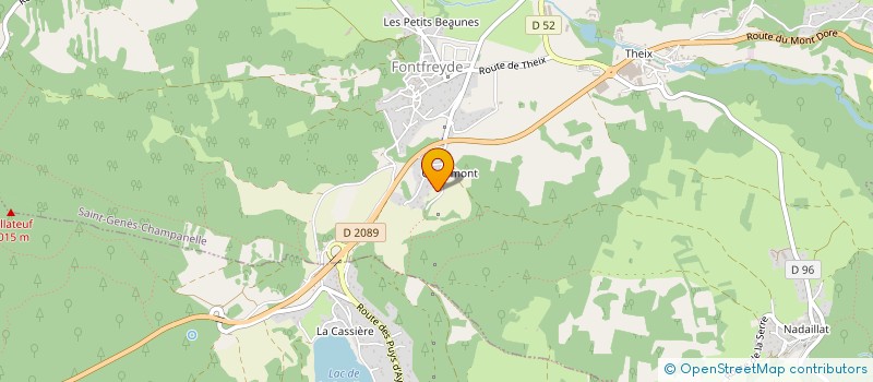 localisation de l'entreprise MAXIMUS INVEST  SAINT-GENES-CHAMPANELLE