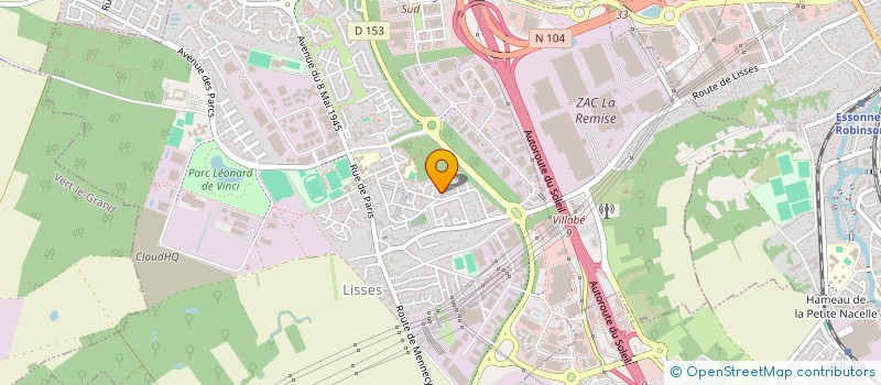 localisation de l'entreprise MAXIMUS VTC  LISSES