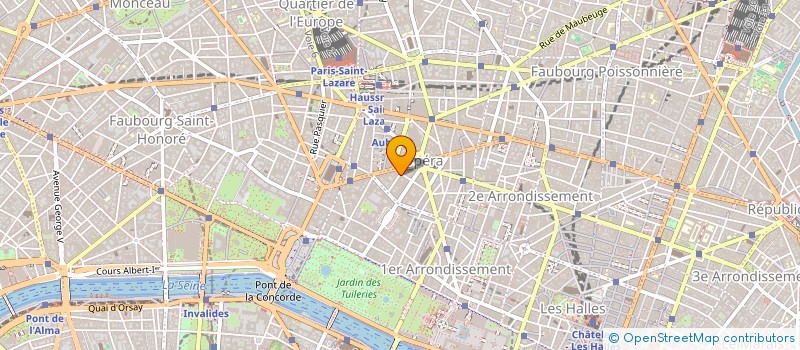 localisation de l'entreprise MAXIMUS XXI  PARIS