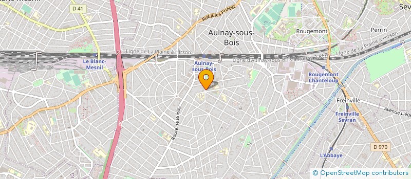 localisation de l'entreprise MAXIN SARL à AULNAY-SOUS-BOIS