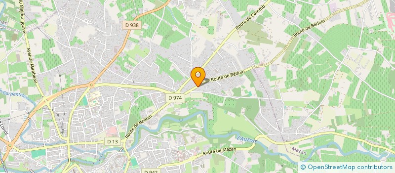 localisation de l'entreprise MAXINE  CARPENTRAS