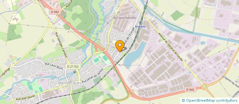 localisation de l'entreprise MAXINVEST  ARQUES