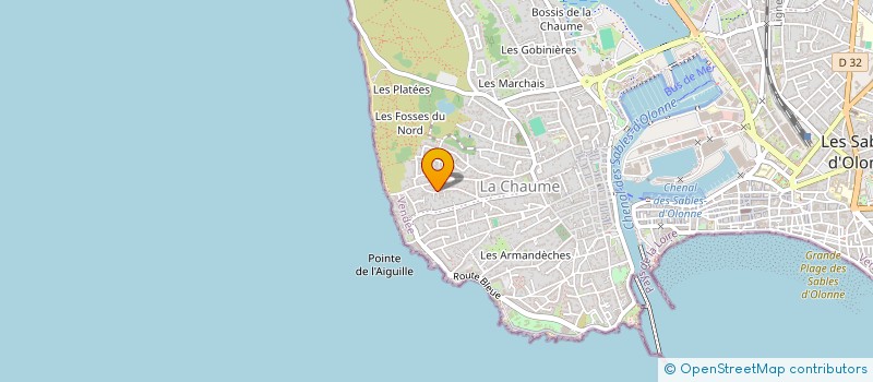 localisation de l'entreprise MAXIOMAL à LES SABLES D'OLONNE